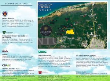 Terreno / Lote · 5000m² · Terreno en Venta en Hunucmá, Yucatán