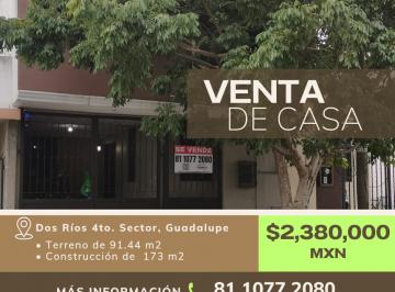 Casa de 4 habitaciones, Guadalupe · ¡Casa en Venta Dos Ríos con Espacios Amplios y Excelente Ubicación!