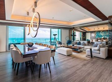 Departamento · 252m² · 3 Recámaras · 2 Estacionamientos · Departamento Frente Al Mar con Muelle Privado Sls Cancún 3 Recamaras