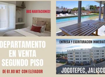 Casa de 2 habitaciones, Jocotepec · Departamento en Venta Segundo Piso en Jocotepec