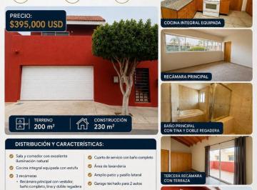Casa de 3 habitaciones, Tijuana · Venta Casa en La Perla Residencial Playas de Tijuana
