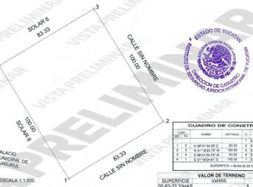 Terreno / Lote , Conkal · Terreno en Venta en Yaxkukul en Precio de Oportunidad