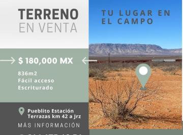 Terreno / Lote · 836m² · 5 Estacionamientos · Terrenito Para Granja