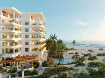Departamento de 3 habitaciones, Dzemul · Exclusivo Condo en Venta con Terraza Frente Al Mar – San Benito, Yucatán