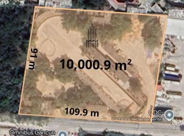 Terreno / Lote · 400m² · 2 Recámaras · 10 Estacionamientos · Terreno en Venta, 10,000 m², Mixto de Barrio, Av Nazareth, Olivos Cancún.