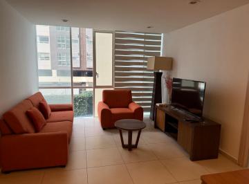 Departamento · 107m² · 2 Recámaras · 2 Estacionamientos · Depto en Renta $53,000 Amueblado y Equipado Torre Van Gogh. Ampliación Granada.