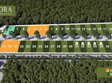 Terreno / Lote · 386m² · Terrenos Residenciales en Privada Fiora en Cholul, Merida