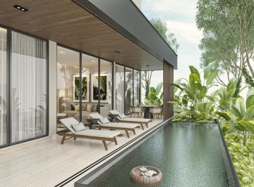 Villa · 197m² · 2 Recámaras · 1 Estacionamiento · Venta de Residencia en Xcanatún, Mérida