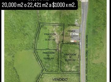 1 · Terreno en Venta Industrial Orilla de Carretera a Santa Fe Veracruz Cd 6.5 Ha