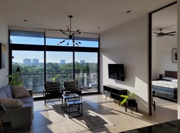 Departamento de 1 habitación, Mérida · Penthouse Amueblado, en Torre Cumbre Onne.
