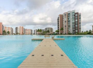 Departamento · 100m² · 3 Recámaras · 2 Estacionamientos · Departamento Amueblado en Venta en Cancun Dreams Lagoon - 3 Recámaras, Vista Laguna