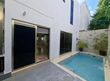 Casa · 160m² · 3 Recámaras · 2 Estacionamientos · Rento Casa en Residencial Aqua Dé 3 Rec con Alberca con Paneles Solares