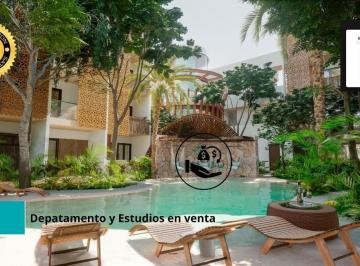 Departamento · 39m² · 1 Recámara · 1 Estacionamiento · Departamento en Venta en Playa del Carmen 1 Habitación, Elevador, Alberca Vss