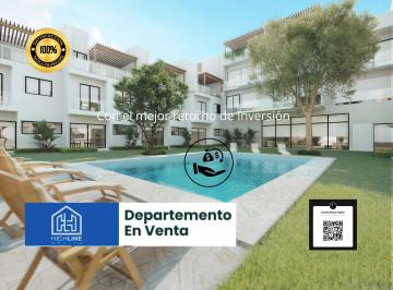 Departamento · 132m² · 2 Recámaras · 1 Estacionamiento · Departamento en Tulum Privado y Exclusivo Está Conformado por Solo 10 Townhouses