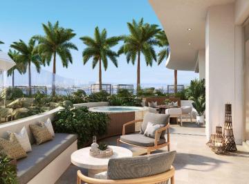 Departamento de 3 habitaciones, Benito Juárez · Departamento de Lujo con Jardín y Vista a Laguna en Venta, Zona Hotelera Cancún