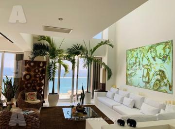 Departamento · 473m² · 4 Recámaras · 2 Estacionamientos · Departamento Penthouse en Renta, 4 Recámaras, Beach Front, Lahia, Zona Hotelera, Cancún