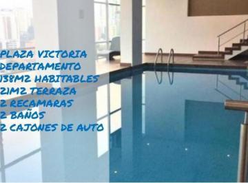 Departamento · 159m² · 2 Recámaras · 2 Estacionamientos · Venta Departamento Plaza Victoria Interlomas Huixquilucan Estado de México