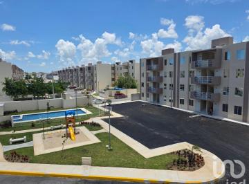 Departamento · 49m² · 2 Recámaras · 1 Estacionamiento · Departamento Nuevo en Venta en Cancún (Zona Norte), con Alberca y Acceso Controlado