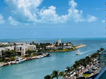 Departamento · 190m² · 3 Recámaras · 2 Estacionamientos · Departamento en Venta/renta, 3 Recámaras, Vista Al Mar, Sls Marina, Puerto Cancún.