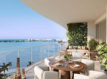 Departamento de 3 habitaciones, Benito Juárez · Departamento de Lujo con Estudio y Vista a Laguna en Venta, Zona Hotelera Cancún