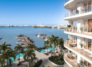 Departamento de 4 habitaciones, Benito Juárez · Departamento de Lujo en Esquina, Marina Privada en Venta, Zona Hotelera Cancún
