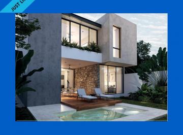 Casa · 350m² · 4 Recámaras · 2 Estacionamientos · Casas en Venta Merida, Temozon Norte Casa Nueva (Avc - 2119)