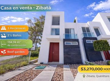 Casa en condominio · 134m² · 3 Recámaras · 2 Estacionamientos · Casa en Venta en Zibatá, Querétaro