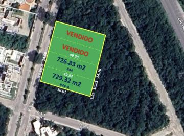 Terreno / Lote · 726m² · Venta de Terreno en Fraccionamiento Campestre Viladiu Mérida Yucatán Cholul