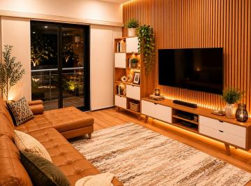 Departamento de 2 habitaciones, Cuauhtémoc · Departamento Amueblado en Renta en Roma Norte Exterior con Balcón y Doble Altura