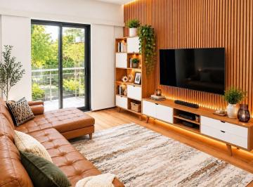 Departamento de 2 habitaciones, Cuauhtémoc · Departamento Amueblado en Renta en Roma Norte Exterior con Balcón y Doble Altura