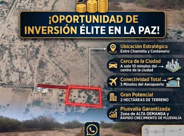 Terreno / Lote , La Paz · 2 Hectáreas Excelente Oportunidad, Lo Mejor Para Invertir