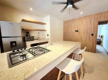 Departamento · 50m² · 1 Recámara · 1 Estacionamiento · Estudio Amueblado en Renta en Casa de Sal Playa del Carmen Centro