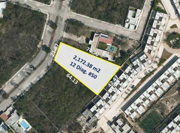 Terreno / Lote · 2172m² · Terreno de 2,172.38 m² en El Fraccionamiento Campestre Viladiú, Cholul, Mérida