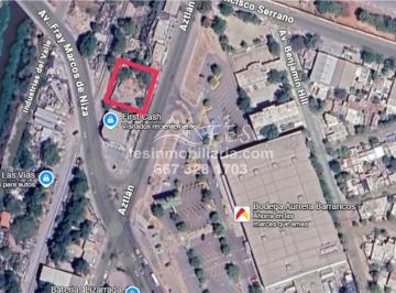 AMPLIO Y CENTRICO TERRENO POR LA AV. AZTLAN A UN COSTADO DE FIRST CASH Y FRENTE  · Terreno en Renta por La Av Aztlan Frente Bodega Aurera Barrancos