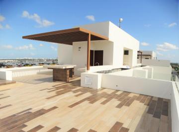 Departamento · 170m² · 3 Recámaras · 2 Estacionamientos · Departamento Penthouse en Renta, 3 Recámaras, Rooftop, Aqua, Cumbres Av Huayacán Cancún