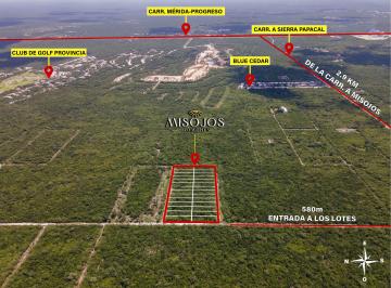 Terreno / Lote , Mérida · Venta Terrenos de 750 m² en Zona Kikteil en El Norte Merida Yucatan