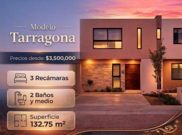 Casa · 132m² · 3 Recámaras · 2 Estacionamientos · Casa en Venta – Modelo Tarragona