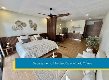 Departamento · 50m² · 1 Recámara · Departamento en Venta en Tulum 2 Recamaras con Alberca