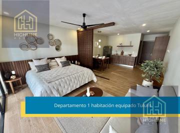 Departamento · 50m² · 1 Recámara · Departamento en Venta en Tulum 2 Recamaras con Alberca