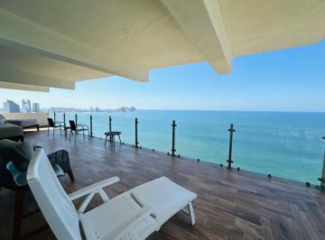 Departamento de 2 habitaciones, Mazatlán · En Venta en El Malecon de Mazatlan Penhiuse Inteligente, Amueblado, con Terraza Extendia