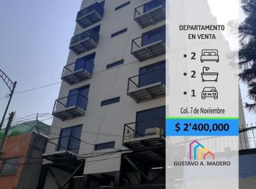 Departamento · 70m² · 2 Recámaras · 1 Estacionamiento · Amplio Departamento en Venta en Congreso de La Unión