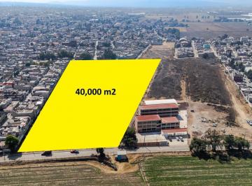 Terreno / Lote · 40000m² · Lote Industrial con 2 Frentes en Venta en Texcoco, Estado de México