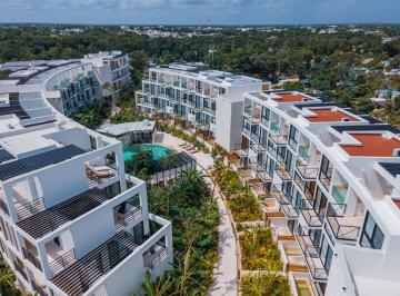 Departamento · 1m² · 1 Recámara · 2 Estacionamientos · Suite en Venta en The Waves Tulum | Amueblado Cerca del Mar