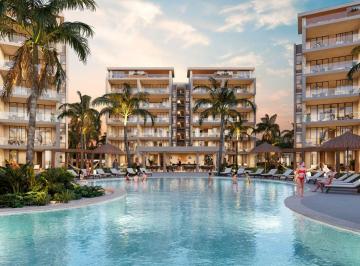 Departamento de 2 habitaciones, Progreso · Departamento Frente Al Mar con Alberca, Planta Baja en Venta, Chuburná, Yucatán