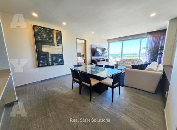 Departamento · 200m² · 3 Recámaras · 2 Estacionamientos · Departamento en Venta, 3 Recámaras, Amueblado/equipado, Estudio Tv, Riva, Puerto Cancún