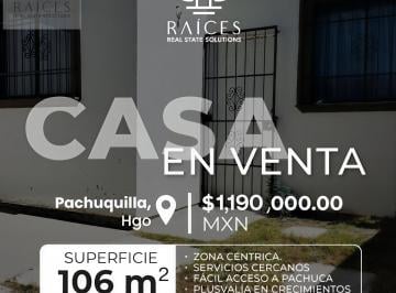 Casa · 80m² · 2 Recámaras · Venta de Casa en Pachuquilla - Mineral de La Reforma