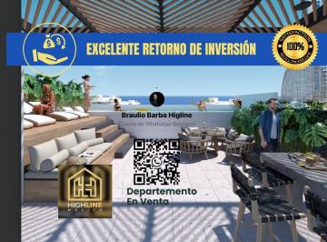Departamento · 36m² · 1 Recámara · 1 Estacionamiento · Departamento 1 Recámara con Amenidades Exclusivas |alberca| Gym | Spa/jacuzzi | Solarium| Camastros