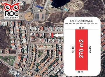 Terreno / Lote · 270m² · Excelente Terreno en Calle Zumpango, Cumbres del Lago, Juriquilla