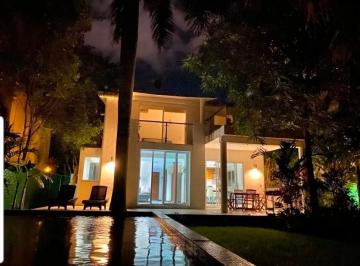 Casa de 4 habitaciones, Solidaridad · Casa Playacar con Jardin y Alberca Privada