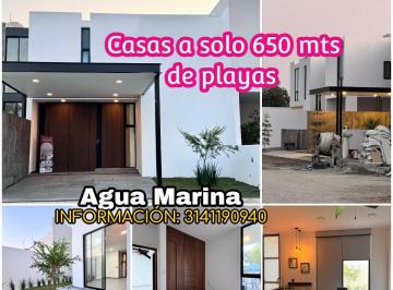 Casa en condominio de 2 habitaciones, Manzanillo · Casa en Venta en Manzanillo, Agua Marina